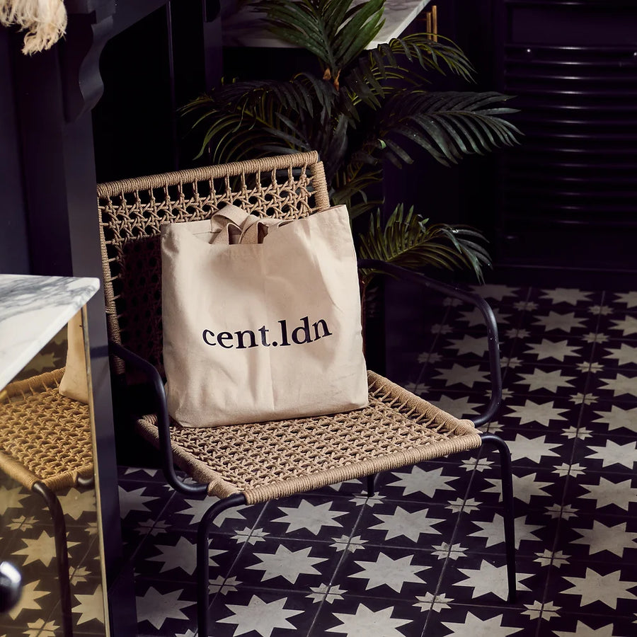 cent.ldn Lux Canvas Tote Bag